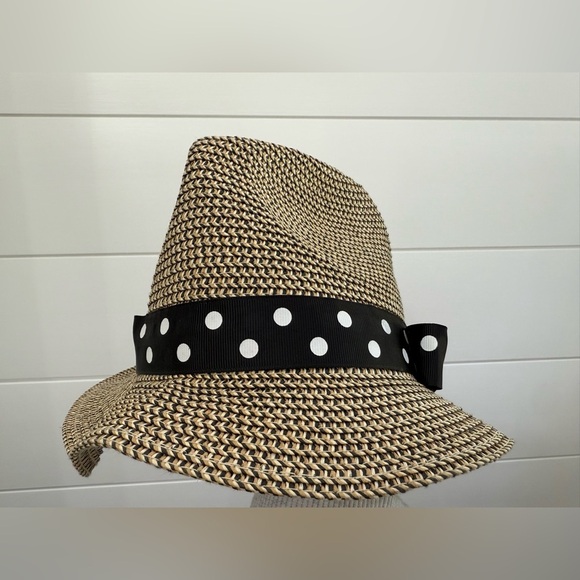 DisneyParks Jack Skellington Straw Fedora Hat - Picture 2 of 6